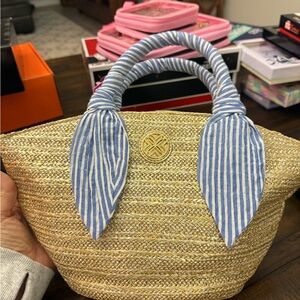 Lilly Pulitzer Malia mini straw bag